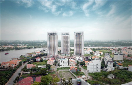 Dự án Xi Riverview Palace ra mắt nhà mẫu và khu tiện ích