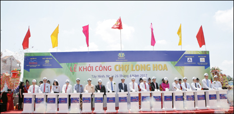 Khởi công xây dựng Trung tâm Thương mại Long Hoa