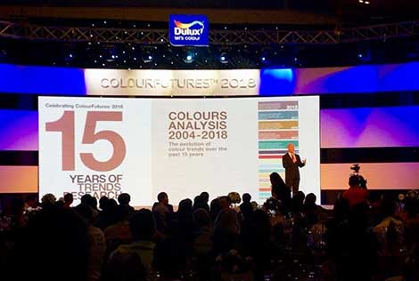 Sơn Dulux giới thiệu xu hướng màu sắc của năm 2018