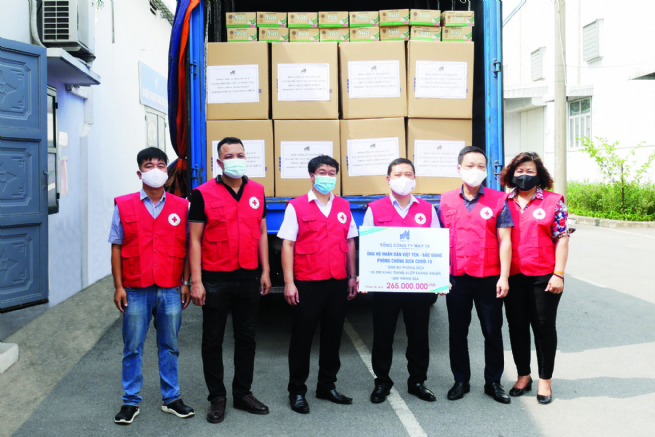 Garment 10 Corp. Making Active Response to Pandemic