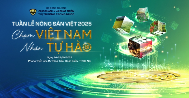 Sắp diễn ra Tuần lễ Nông sản Việt 2025 tại trung tâm Hà Nội