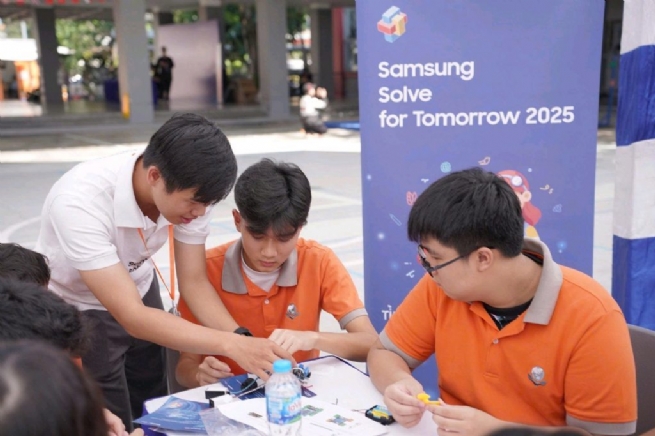 Samsung Việt Nam công bố kết quả top 16 Cuộc thi Samsung Solve for Tomorrow 2025