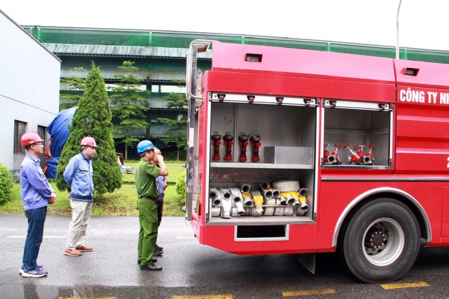 Nhiệt điện Cao Ngạn - TKV: Sản xuất gắn với an toàn PCCC