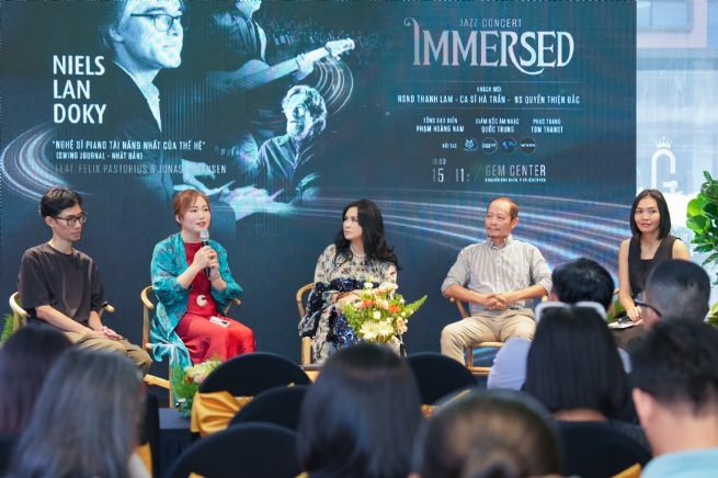 Dự án di sản cho tương lai: Triển lãm và đêm nhạc Quốc tế – IMMERSED