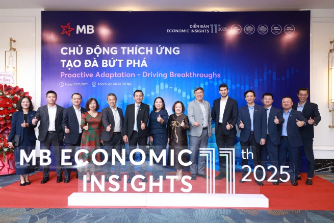 MB ECONOMIC INSIGHTS 2025: 11 năm đồng hành cùng doanh nghiệp xuất nhập khẩu