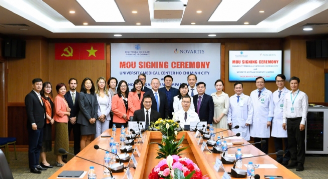Novartis Việt Nam và Bệnh viện Đại học Y Dược TP. Hồ Chí Minh thúc đẩy đổi mới y học và đào tạo y khoa tại Việt Nam