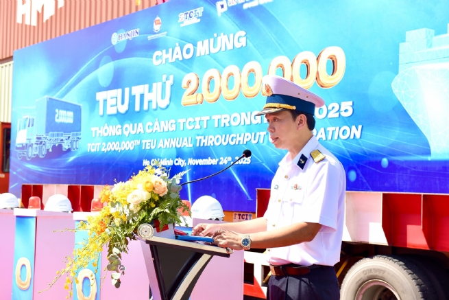Cảng Quốc tế Tân Cảng – Cái Mép vượt mốc 2 triệu teu lần thứ 3: Hành trình tiên phong – vượt sóng vươn xa
