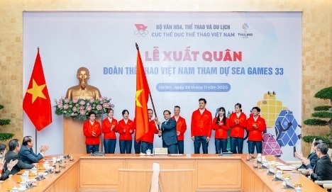 Herbalife Việt Nam đồng hành tổ chức lễ xuất quân của đoàn thể thao Việt Nam