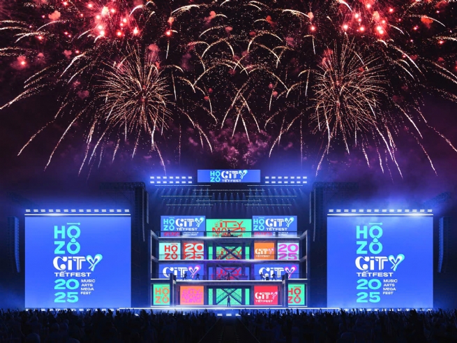 HOZO City Tết Fest 2025: Lễ hội đa trải nghiệm cuối năm tại TP.Hồ Chí Minh