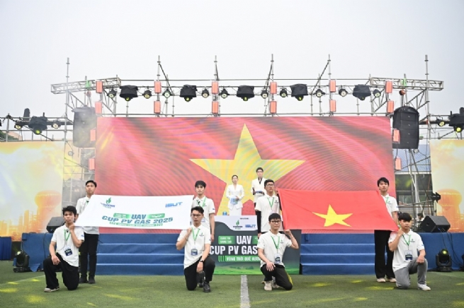 28 đội tuyển tranh tài tại cuộc thi sáng tạo UAV Cup PV GAS 2025