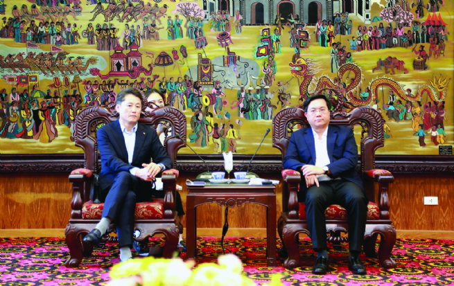 Doanh nghiệp linh kiện điện tử Hàn Quốc đề xuất tăng quy mô sản xuất tại Vĩnh Phúc