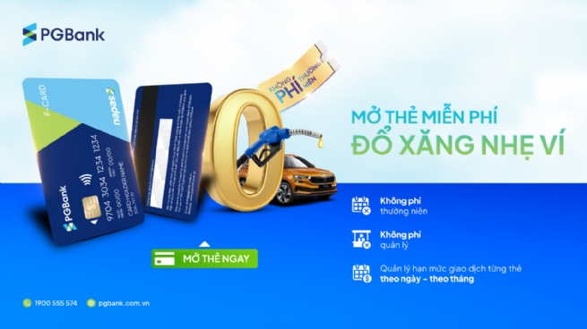PGBank giới thiệu giải pháp thanh toán xăng dầu chuyên biệt cho doanh nghiệp