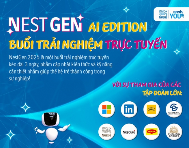 Nestlé Việt Nam triển khai NESTGEN 2025 góp phần giúp thế hệ trẻ sẵn sàng cho tương lai