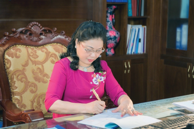 Nữ doanh nhân Vũ Thị Thà: Mang khát vọng Việt vươn xa toàn cầu