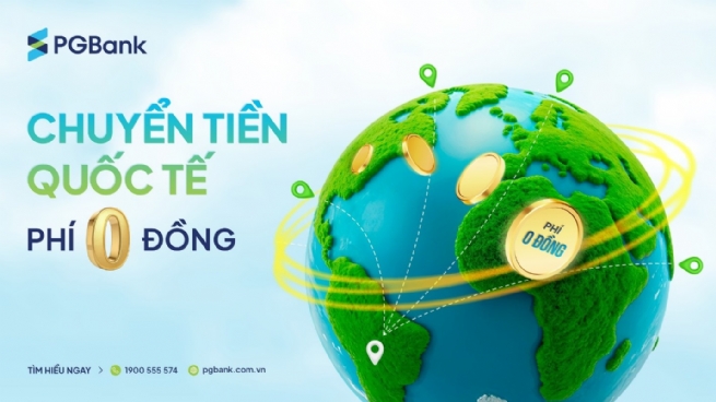 PGBank dành ưu đãi lớn về phí chuyển và tỷ giá mua ngoại tệ cho khách hàng cá nhân