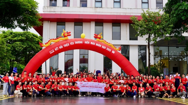 Dai-ichi Life Việt Nam phát động Chương trình Hiến máu nhân đạo 2025 tại tỉnh Phú Thọ
