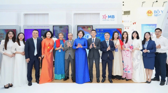 MB tại Triển lãm Thành tựu đất nước A80: Khi khát vọng số hóa Doanh nghiệp gắn với mục tiêu quốc gia vươn mình 
