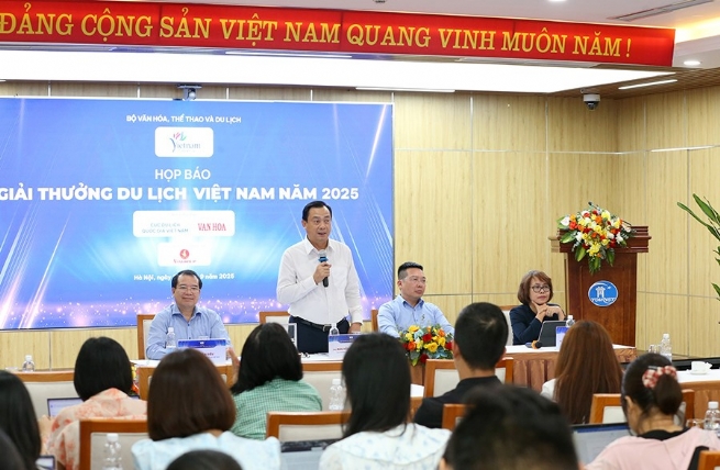 Giải thưởng Du lịch Việt Nam năm 2025 sẽ diễn ra vào ngày 27/9