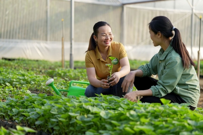 Khóa đào tạo “Phát triển bền vững cho doanh nghiệp do phụ nữ làm chủ trong bối cảnh chuyển đổi xanh”