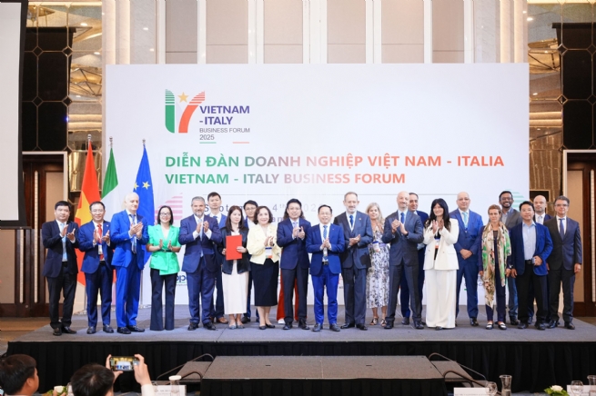 Diễn đàn Doanh nghiệp Việt Nam – Italia 2025: Mở ra các hướng hợp tác mới