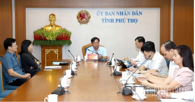 Phú Thọ: Tập trung đẩy mạnh xúc tiến đầu tư, phục vụ mục tiêu tăng trưởng hai con số