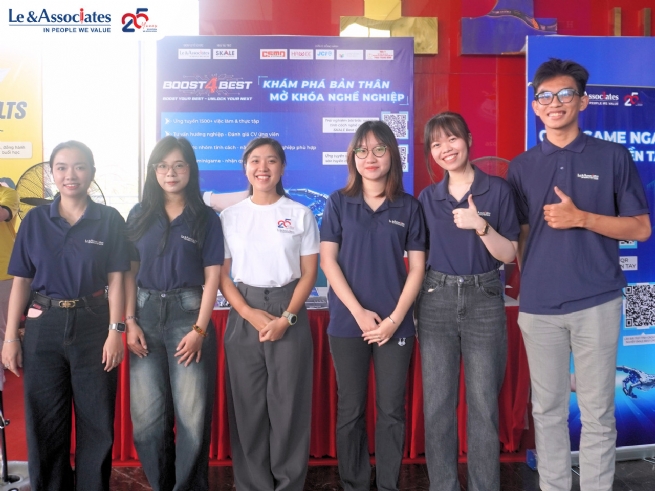 Boost4Best đồng hành cùng học sinh, sinh viên tại Job Fair HIU 2026 và tọa đàm du học – sự nghiệp toàn cầu