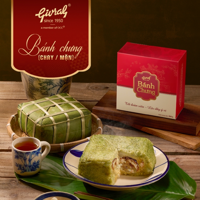 Givral ra mắt bánh chưng truyền thống và bộ sưu tập quà Tết 2026 – Gìn giữ trọn vẹn hương vị Tết Việt