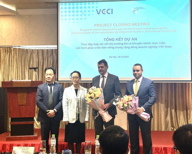 Thúc đẩy hợp tác bền vững giữa doanh nghiệp Việt Nam và EU