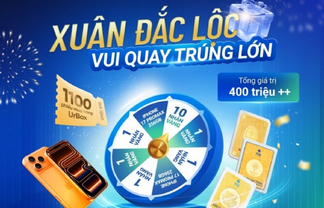 BIDV MetLife triển khai chương trình “Xuân đắc lộc - Vui quay trúng lớn” tri ân khách hàng dịp năm mới