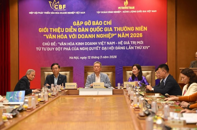 Diễn đàn Quốc gia “Văn hoá với Doanh nghiệp” năm 2026 sẽ diễn ra ngày 21/03
