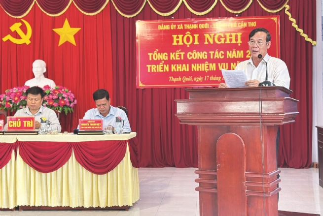 Xã Thạnh Quới: Hướng đến xã nông thôn mới kiểu mẫu