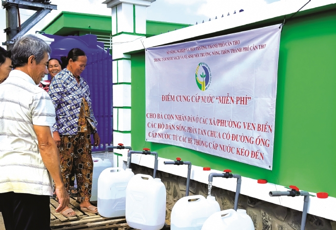 Tinh gọn tổ chức, nâng cao hiệu quả cung ứng nước sạch nông thôn