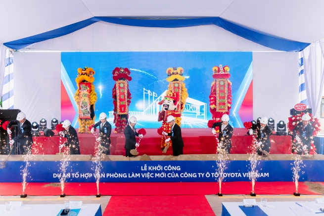 Toyota Việt Nam tổ chức Lễ khởi công Dự án Tổ hợp Văn phòng làm việc mới tại tỉnh Phú Thọ