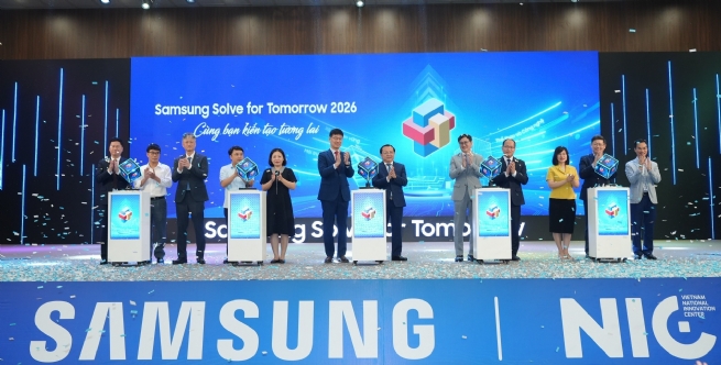 Samsung Solve for Tomorrow 2026: Thúc đẩy giáo dục STEM gắn với phát triển xã hội bền vững
