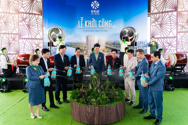 An Khải Hưng khởi công IKI VILLAGE: Hệ sinh thái “An Trú – Thịnh Vượng”