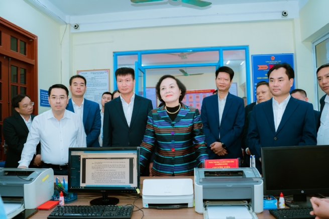 Xã Mường Khương: Lấy cải cách hành chính, chuyển đổi số làm đòn bẩy phát triển