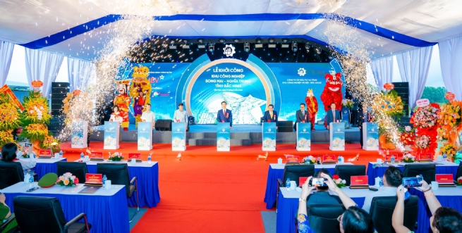 KCN Song Mai – Nghĩa Trung: Hạ tầng sẵn sàng đón dòng vốn đầu tư mới