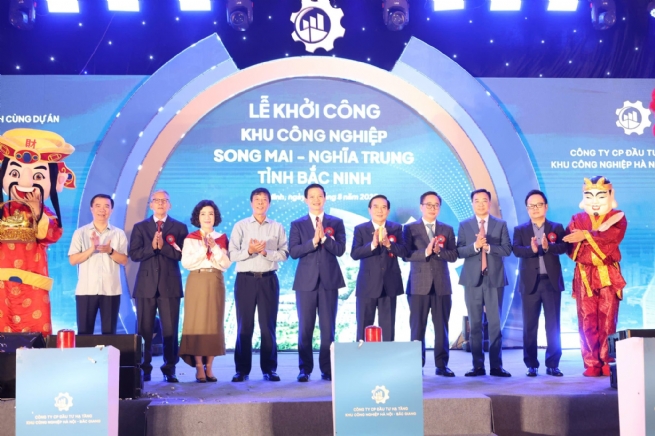 KCN Song Mai - Nghĩa Trung: Hạ tầng sẵn sàng đón dòng vốn đầu tư mới