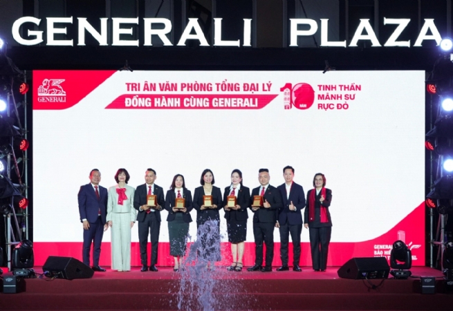 Generali – 15 năm đồng hành cùng thị trường Việt Nam và 10 năm thành lập mô hình Văn phòng Tổng Đại lý